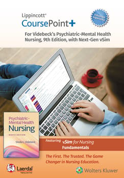 Lippincott CoursePoint+ Enhanced for Videbeck's Psychiatric-Mental Health Nursing