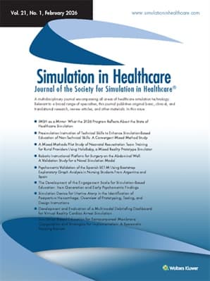 Simulation in Healthcare Online
