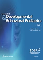 Journal of Developmental & Behavioral Pediatrics Online