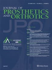 Journal of Prosthetics and Orthotics Online