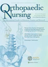 Orthopaedic Nursing Online