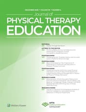 Journal of Physical Therapy Education