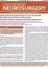 Contemporary Neurosurgery