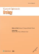Current Opinion in Urology Online