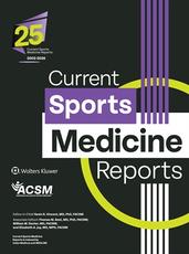 Current Sports Medicine Reports - Online Only