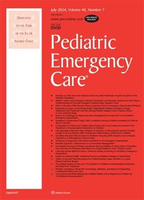 Pediatric Emergency Care Online