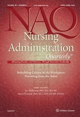Nursing Administration Quarterly Online