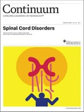 CONTINUUM - Spinal Cord Disorders