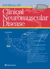 Journal of Clinical Neuromuscular Disease Online