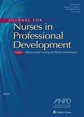 Journal for Nurses in Professional Development Online