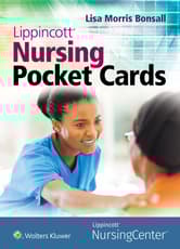 Lippincott Nursing Pocket Cards