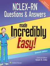 NCLEX-RN Questions & Answers Made Incredibly Easy