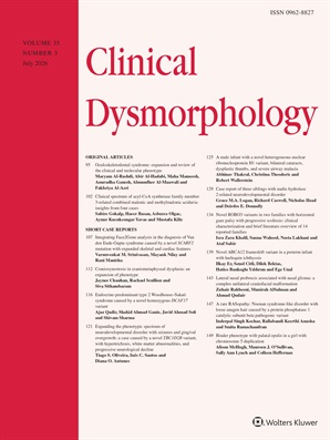 Clinical Dysmorphology