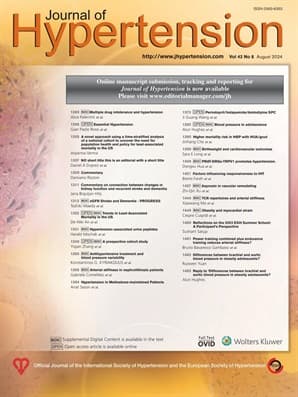 Journal of Hypertension