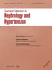Current Opinion in Nephrology and Hypertension Online