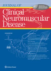 Journal of Clinical Neuromuscular Disease Online