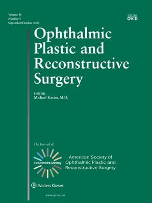Ophthalmic Plastic and Reconstructive Surgery Online