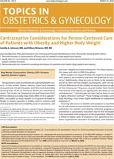 Topics in Obstetrics & Gynecology Online