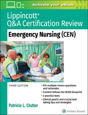 Lippincott Q&A Certification Review: Emergency Nursing (CEN)