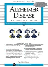 Alzheimer Disease and Associated Disorders