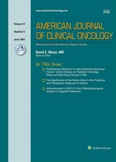 American Journal of Clinical Oncology Online