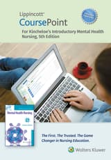 Lippincott CoursePoint Enhanced for Kincheloe: Introductory Mental Health Nursing