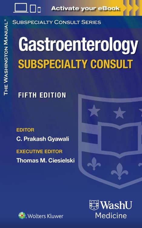 Washington Manual Gastroenterology Subspecialty Consult