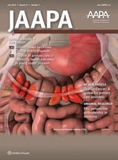 JAAPA - Journal of the American Academy of PAs