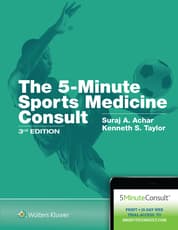 5 Minute Sports Medicine Consult