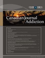 The Canadian Journal of Addiction
