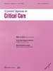 Current Opinion in Critical Care