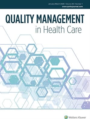 Quality Management in Health Care Online