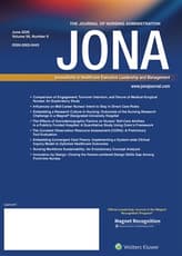 Journal of Nursing Administration (JONA)