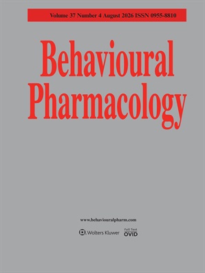 Behavioural Pharmacology
