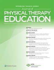 Journal of Physical Therapy Education