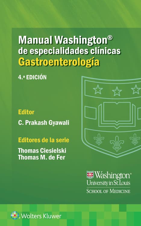 Manual Washington de especialidades clínicas. Gastroenterología