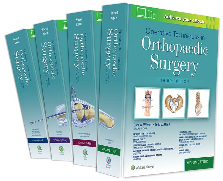 Operative Techniques in Orthopaedic Surgery (includes full