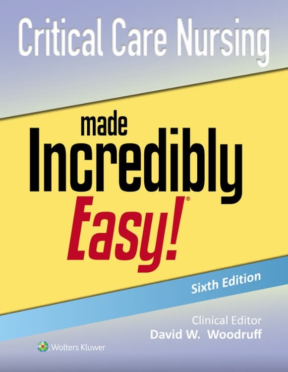 Critical Care Nursing Made Incredibly Easy!