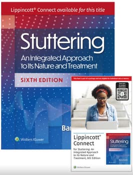 Stuttering, 6e Lippincott Connect Print Book and Instant Digital Access Package