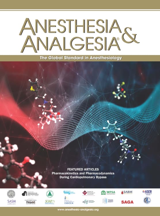 Anesthesia & Analgesia