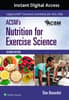 ACSM's Nutrition for Exercise Science 2e Lippincott Connect Instant Digital Access