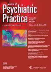 Journal of Psychiatric Practice Online Only