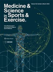Medicine & Science in Sports & Exercise Online®