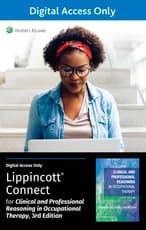 Clinical and Professional Reasoning in Occupational Therapy 3e Lippincott Connect Standalone Digital Access Card