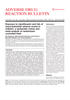 Adverse Drug Reaction Bulletin