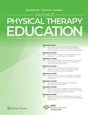 Journal of Physical Therapy Education