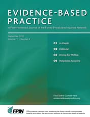 Evidence-Based Practice