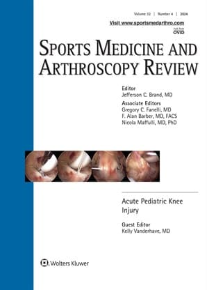 Sports Medicine and Arthroscopy Review Online