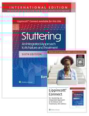 Stuttering 6e Lippincott Connect International Edition Print Book and Digital Access Card Package