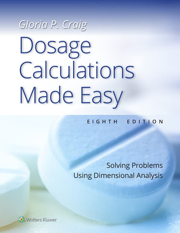 Dosage Calculations Made Easy